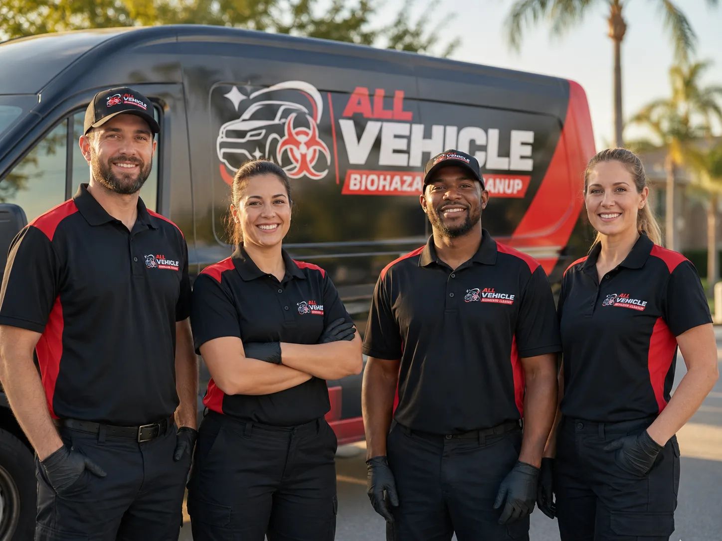 Vehicle Biohazard Cleanup company in Omena, MI